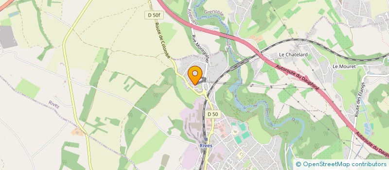 localisation de l'entreprise MARTINS ISOLATION  RIVES