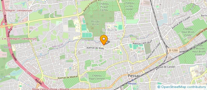 localisation de l'entreprise MARTINTTOENIA  PESSAC