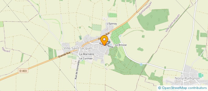 localisation de l'entreprise MARTINVEST  VILLE-SAINT-JACQUES