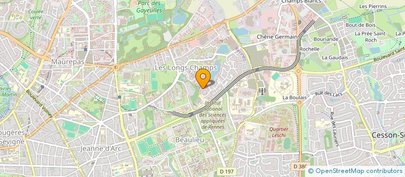 localisation de l'entreprise MARTIS BATIMENT SERVICES  RENNES