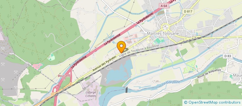 localisation de l'entreprise MARTO  MARTRES-TOLOSANE