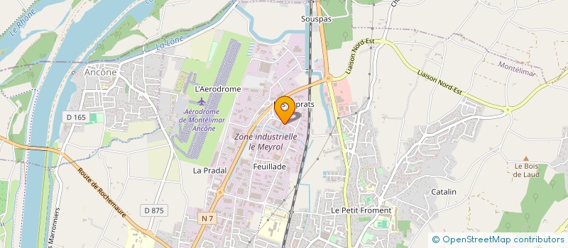 localisation de l'entreprise MARTO AGENCY  MONTELIMAR