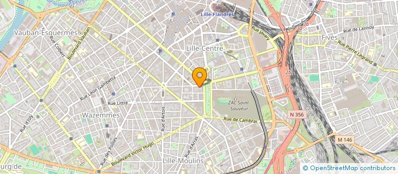 localisation de l'entreprise MARTO CARO à LILLE