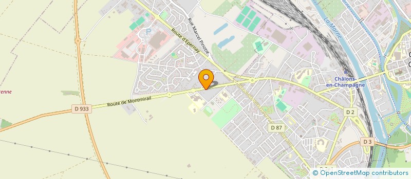 localisation de l'entreprise MARTODOR  CHALONS-EN-CHAMPAGNE