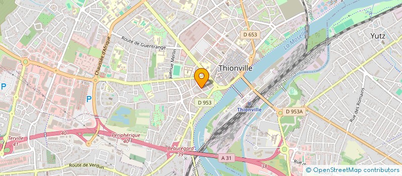 localisation de l'entreprise MARTOINE à THIONVILLE