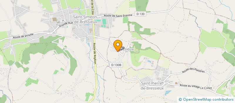 localisation de l'entreprise MARTOREYTTE  BRESSIEUX