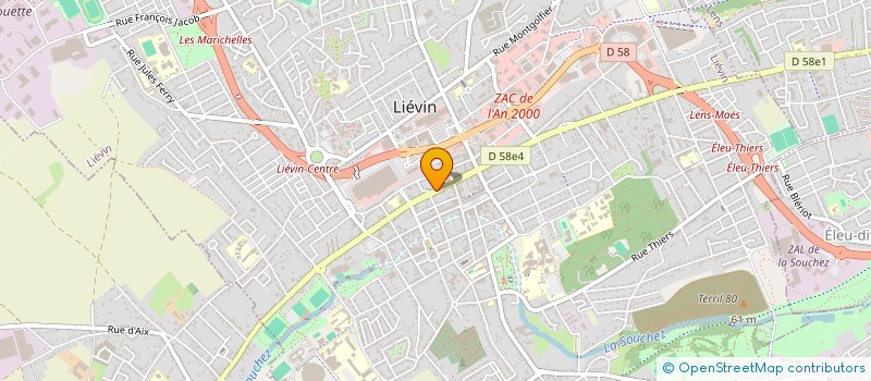 localisation de l'entreprise MARTOUGIN SARL à LIEVIN