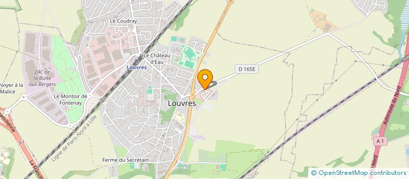 localisation de l'entreprise MARTPAULANT  LOUVRES