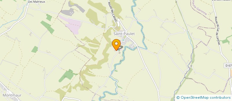 localisation de l'entreprise MARTRES & FOGLER SARL  SAINT-PAULET