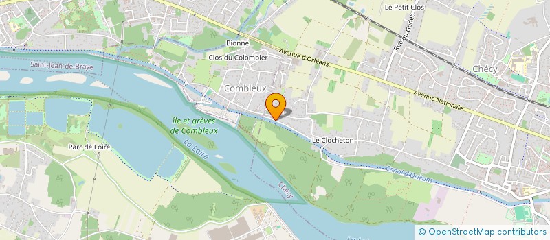 localisation de l'entreprise MARTROI IMMO  CHECY