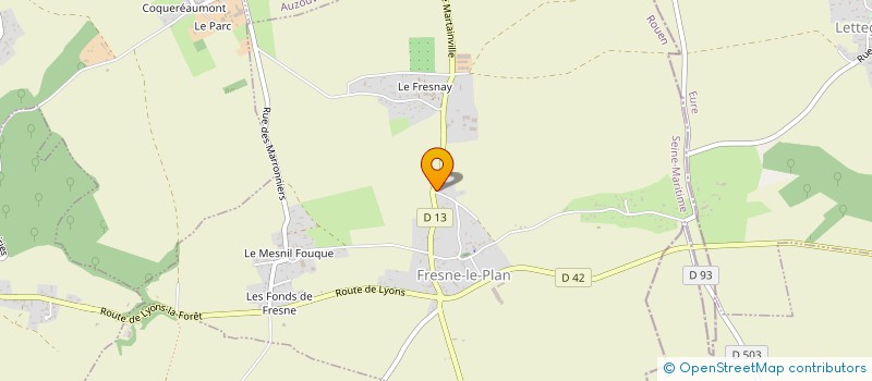 localisation de l'entreprise MARTROS CAPITAL  FRESNE-LE-PLAN