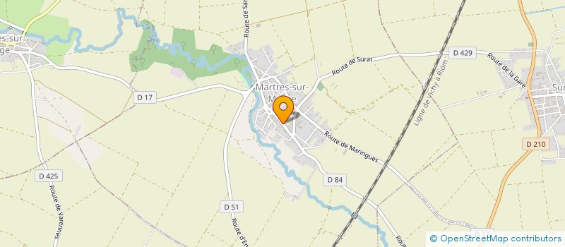 localisation de l'entreprise MARTRUN'S  MARTRES-SUR-MORGE