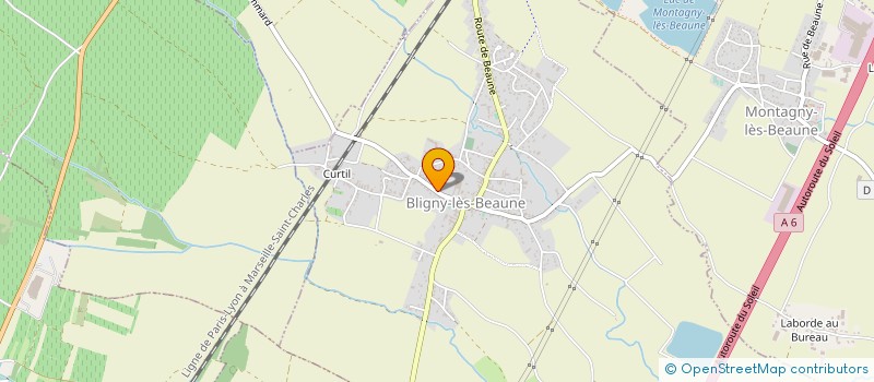 localisation de l'entreprise MARTVIN  BLIGNY-LES-BEAUNE