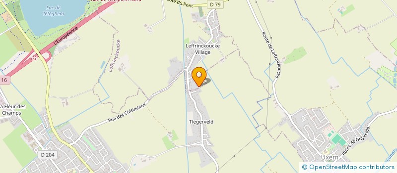 localisation de l'entreprise MARTY  LEFFRINCKOUCKE