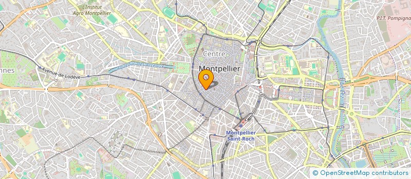 localisation de l'entreprise MARTY BONNAURE à MONTPELLIER