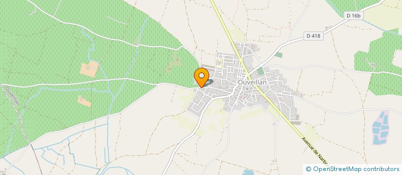 localisation de l'entreprise MARTY CONSTRUCTION  OUVEILLAN