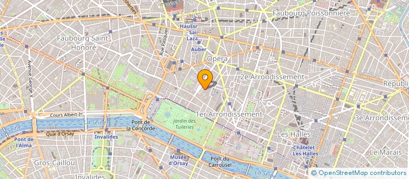 localisation de l'entreprise MARTY DE CAMBIAIRE VENDOME M.C.V.  PARIS