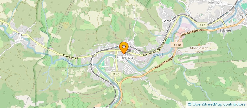 localisation de l'entreprise MARTY DELAYE RAYNAUD  ESPERAZA