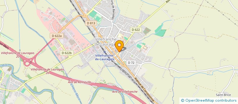 localisation de l'entreprise MARTY JACQUES ET ANDRE  VILLEFRANCHE-DE-LAURAGAIS