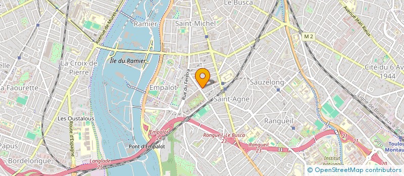 localisation de l'entreprise MARTY LUCAS ET MENARD ELEA à TOULOUSE