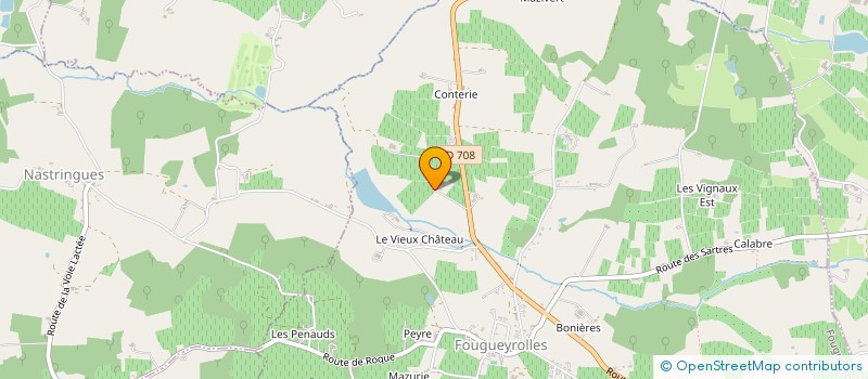 localisation de l'entreprise MARTY PAUL ET GYL à FOUGUEYROLLES
