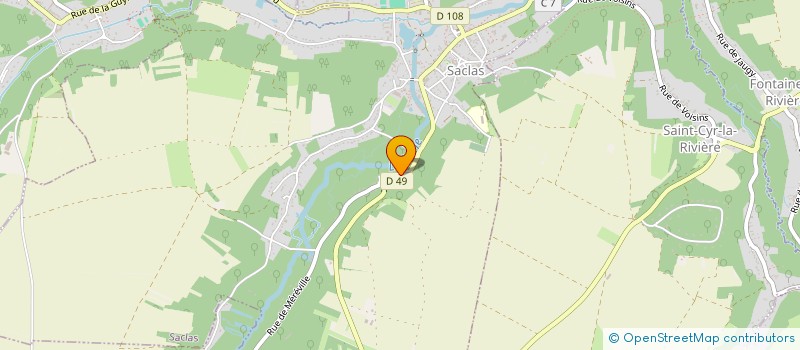 localisation de l'entreprise MARTY SERVICES  SACLAS
