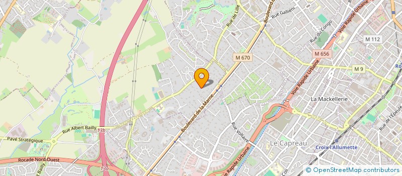 localisation de l'entreprise MARTYR 2019 à LILLE