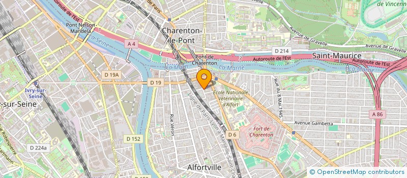 localisation de l'entreprise MARTYVIC à MAISONS-ALFORT
