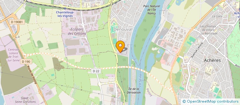 localisation de l'entreprise MARTZ  ANDRESY