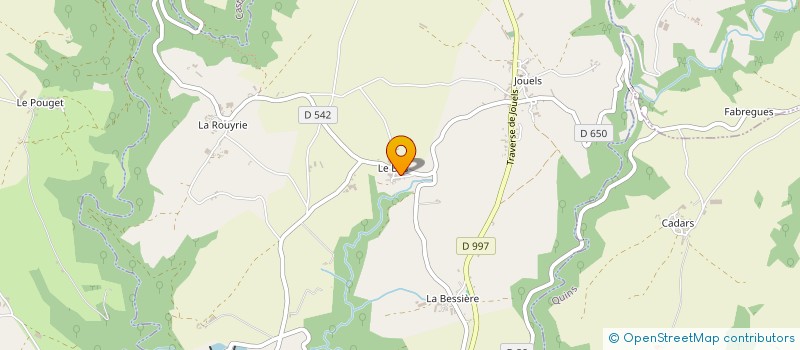 localisation de l'entreprise MARUEJOULS à SAUVETERRE-DE-ROUERGUE