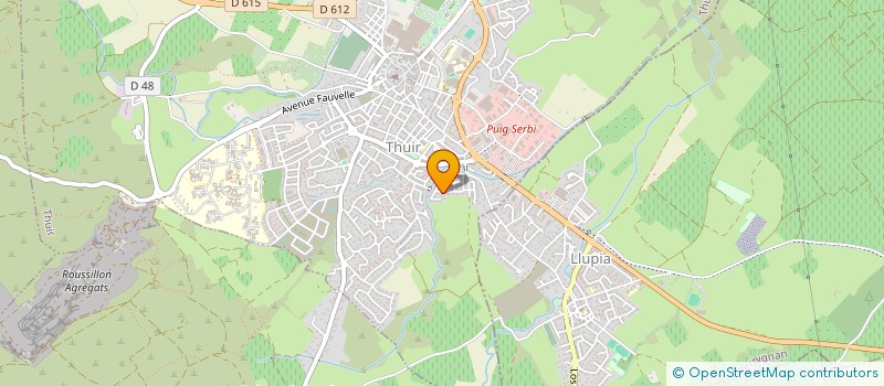 localisation de l'entreprise MARUIZ  THUIR