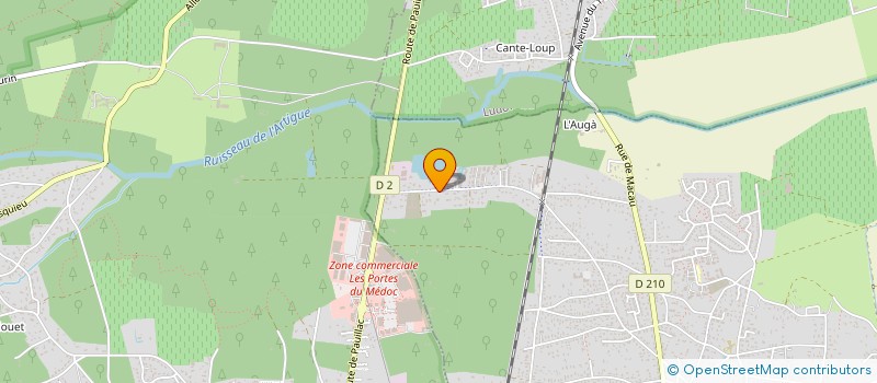 localisation de l'entreprise MARV.SARL  PAREMPUYRE