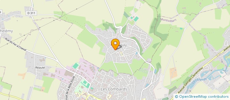 localisation de l'entreprise MARVAL  FONTENAY