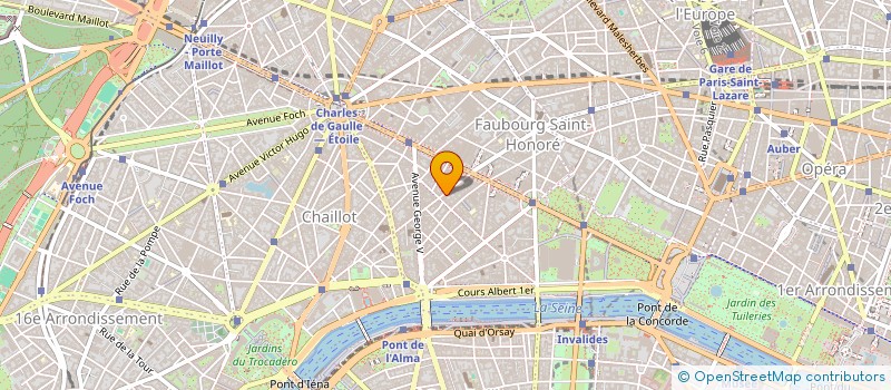localisation de l'entreprise MARVAL à PARIS