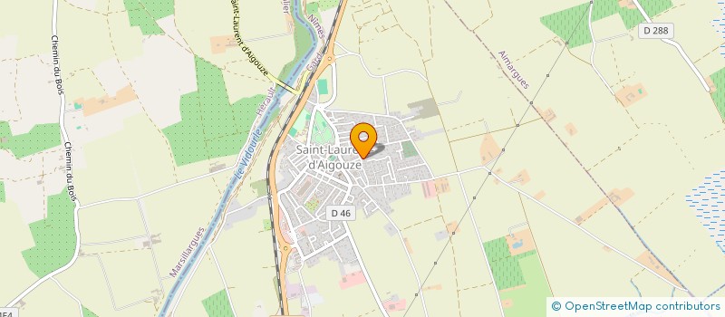 localisation de l'entreprise MARVAL  SAINT-LAURENT-D'AIGOUZE