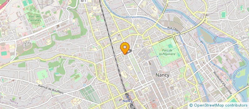 localisation de l'entreprise MARVAL DEVELOPPEMENT  NANCY