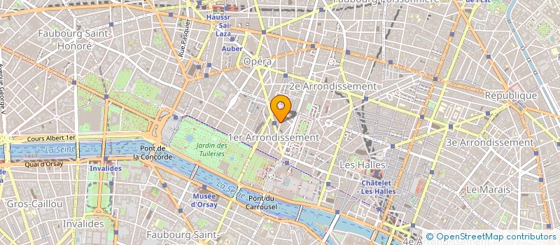 localisation de l'entreprise MARVAL INDUSTRIES à PARIS