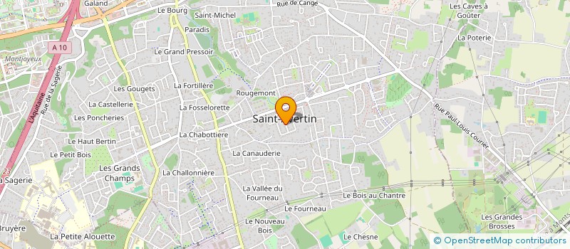 localisation de l'entreprise MARVALAU  ESVRES