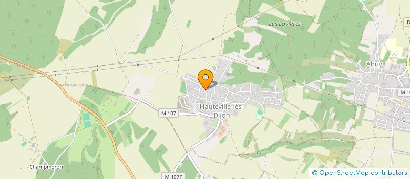 localisation de l'entreprise MARVALHET  HAUTEVILLE-LES-DIJON