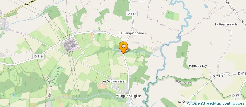 localisation de l'entreprise MARVALTHE  L'ETANG-BERTRAND