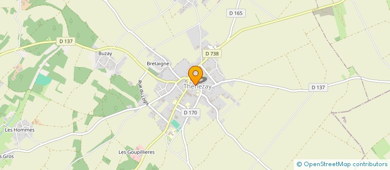 localisation de l'entreprise MARVAN  THENEZAY