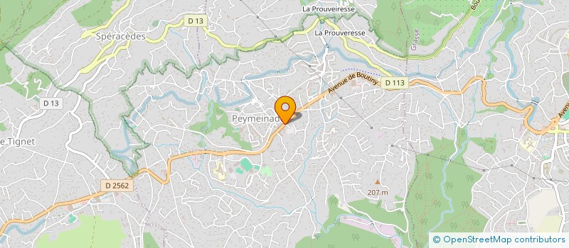 localisation de l'entreprise MARVAP à PEYMEINADE