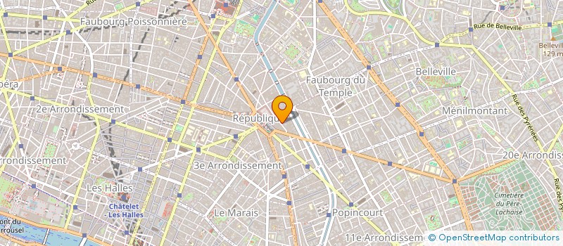 localisation de l'entreprise MARVEIRE  PARIS