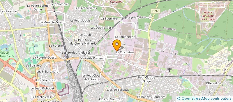 localisation de l'entreprise MARVEL SAS à SARAN