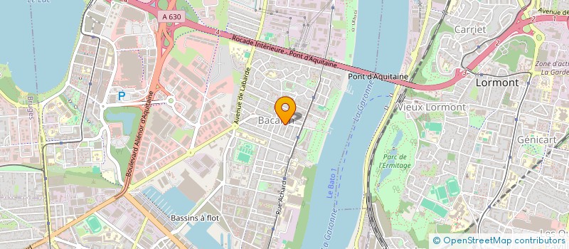 localisation de l'entreprise MARVHL  BORDEAUX