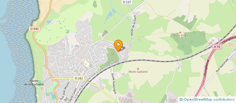 localisation de l'entreprise MARVI 2  WIMEREUX