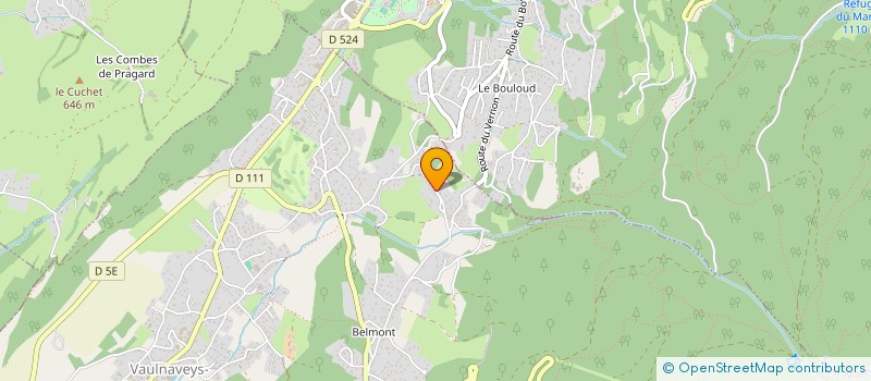 localisation de l'entreprise MARVI  VAULNAVEYS-LE-HAUT