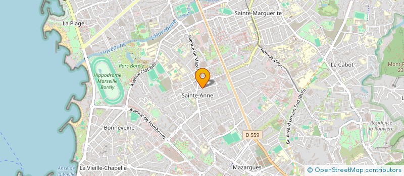 localisation de l'entreprise MARVIC 1 à MARSEILLE