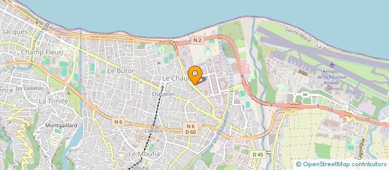 localisation de l'entreprise MARVIC 246  SAINT-DENIS