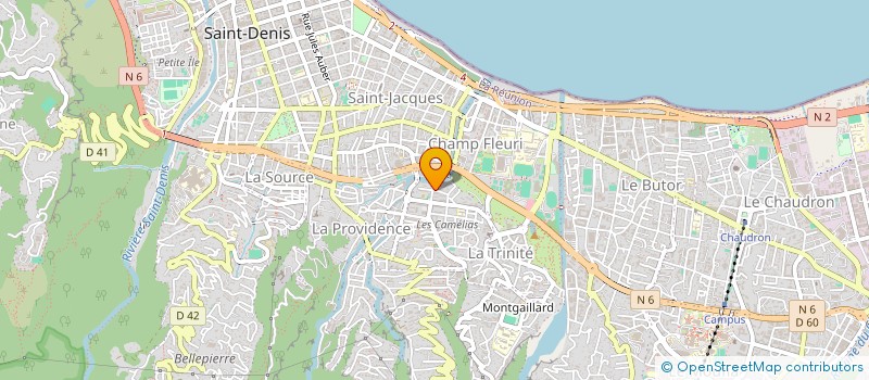 localisation de l'entreprise MARVIC 411  SAINT-DENIS
